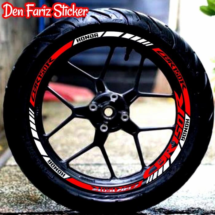 Stiker cbr150r Stiker velg motor CBR150R
