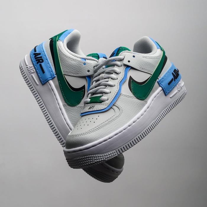 Nike Air Force 1 Shadow “White/Green