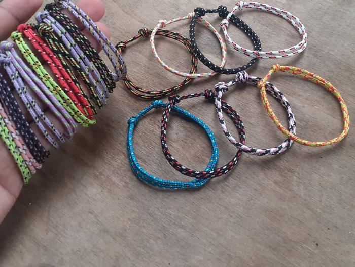 Gelang simple knot Tali Prusik 2mm