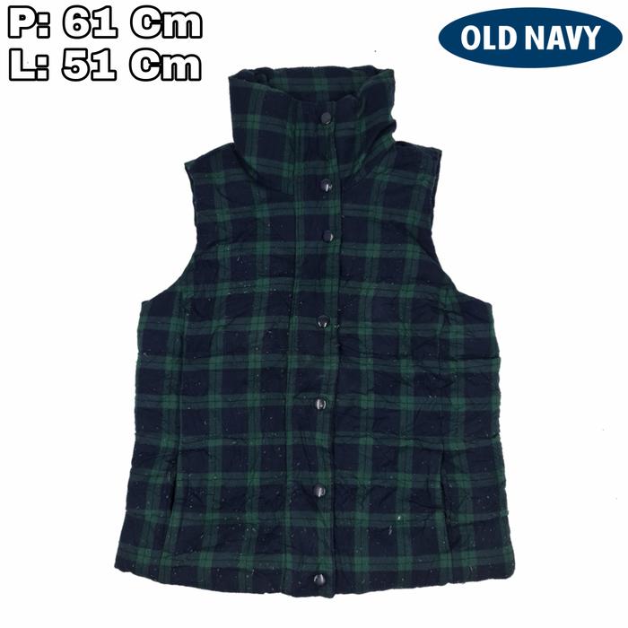 V04 Vest Puffer Wool Polar Old Navy Tebal Winter Musim Dingin Hikin