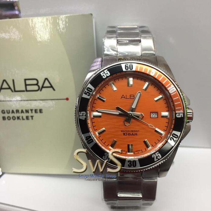 Alba AG8L93 AG8L93X1 Original Resmi Jam Tangan Pria