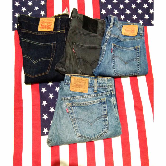 S0LD Levis original bundle borongan jeans preloved thrifting