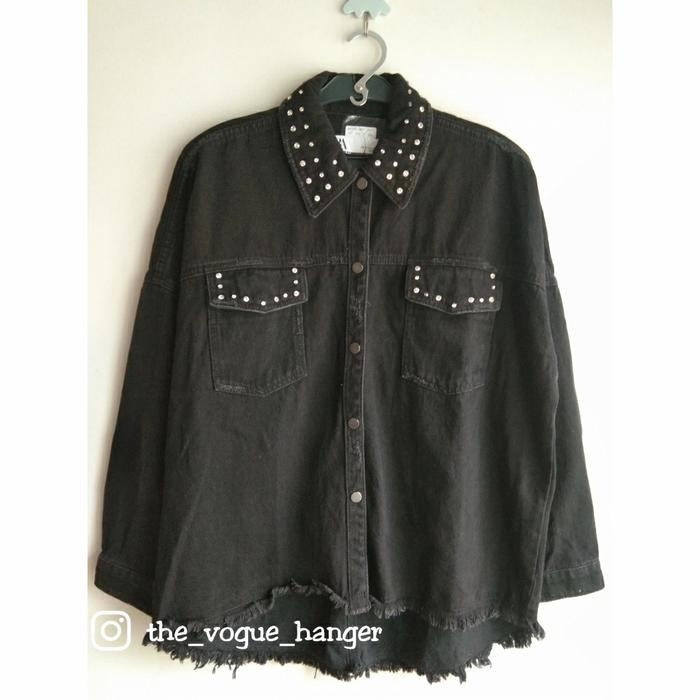 Jacket /Outer Ripped Denim ZARA