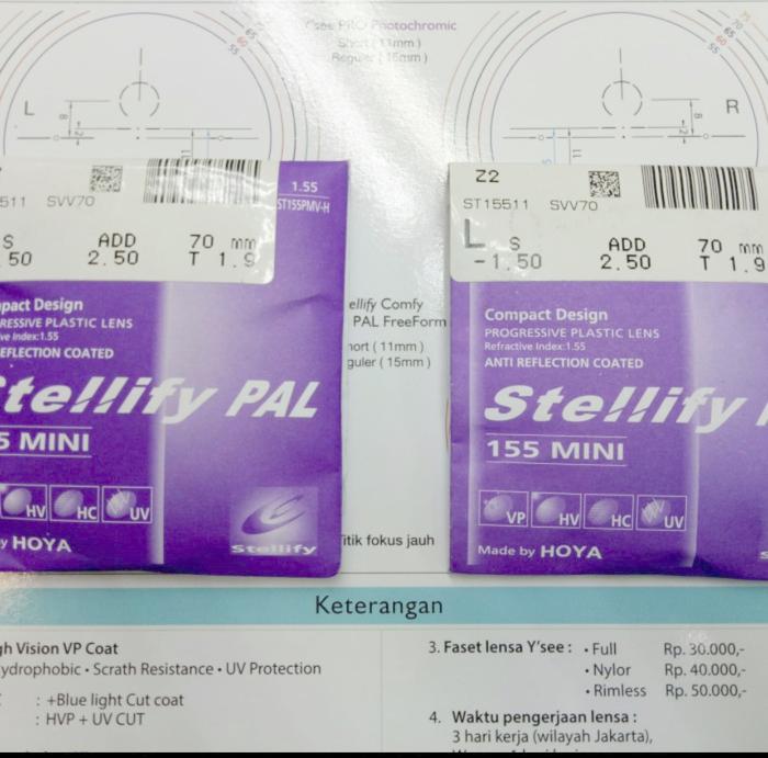 lensa progresif hoya stellify anti uv