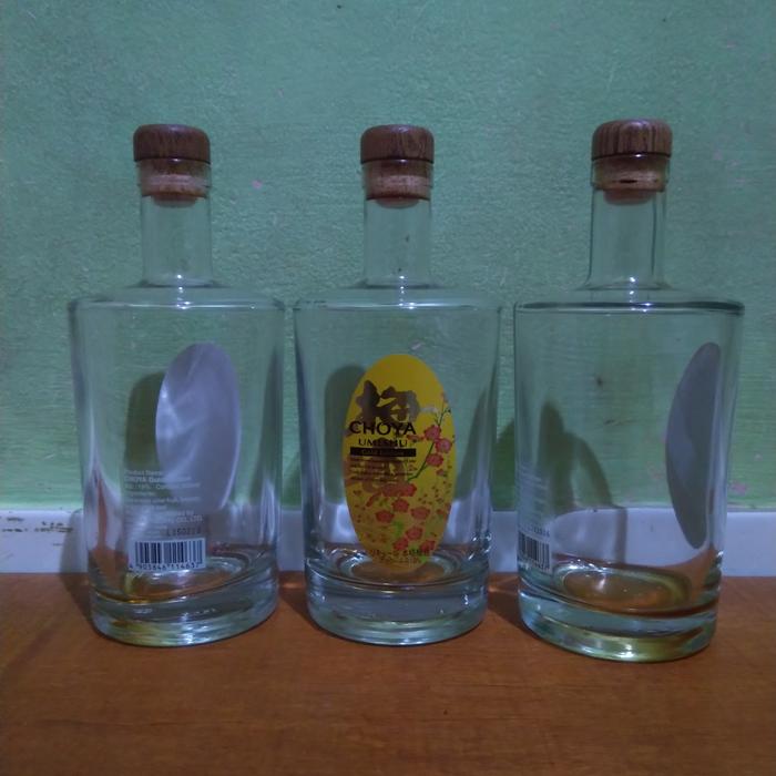 botol bekas-choya-umeshu-gold edi tion