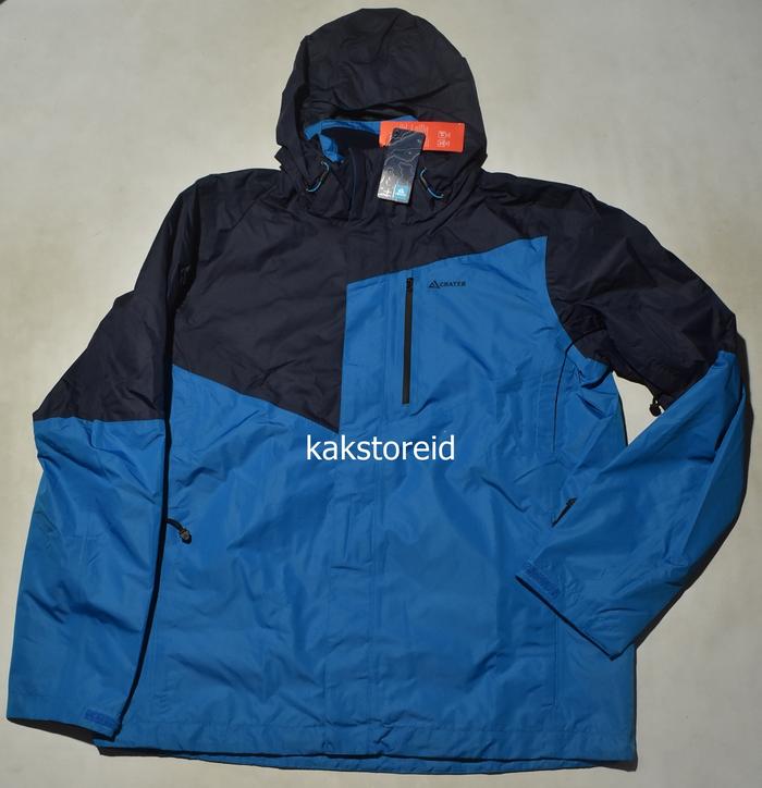 Jaket Pria Crater Biru JCP 10 ORIGINAL & REAL PICTURE