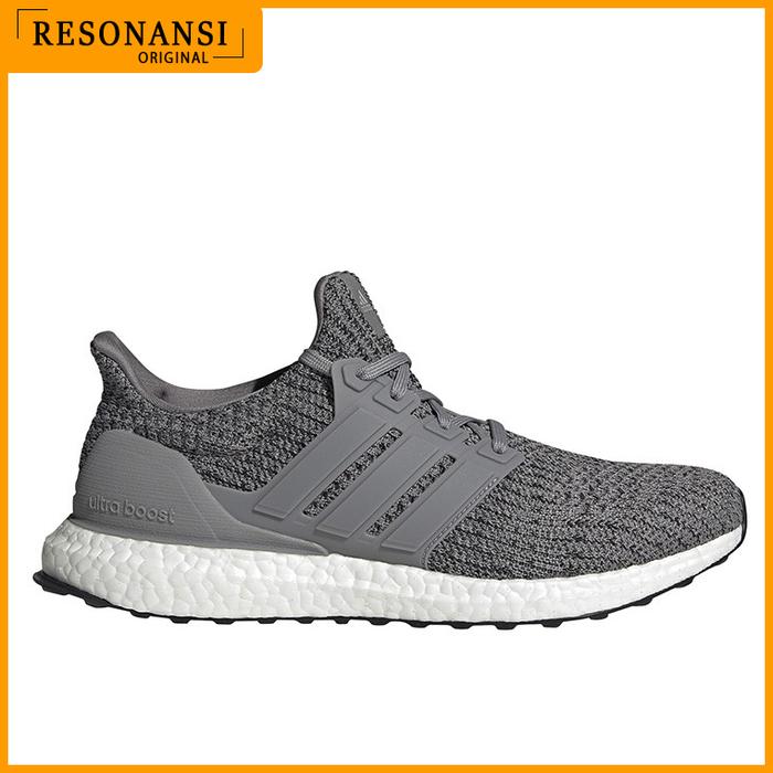 SEPATU ADIDAS PRIA TERBARU ORIGINAL SNEAKERS ULTRABOOST 4.0 DNA ABU
