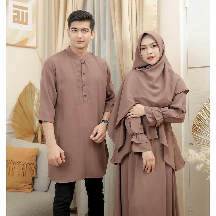 Ria ricis couple bahu gamis dashipn remaja