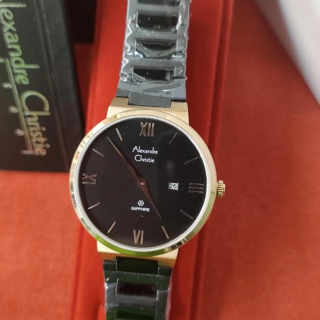 Jam wanita Original Alexandre Christie Ac 8564 LD Stainless