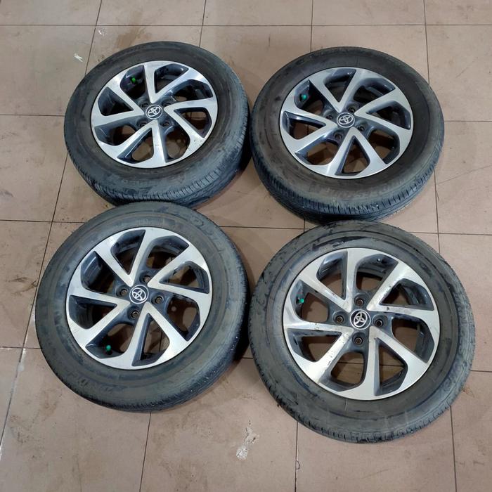 VELG MOBIL BEKAS STD AGYA TRD R14 PCD 4X100 + BAN