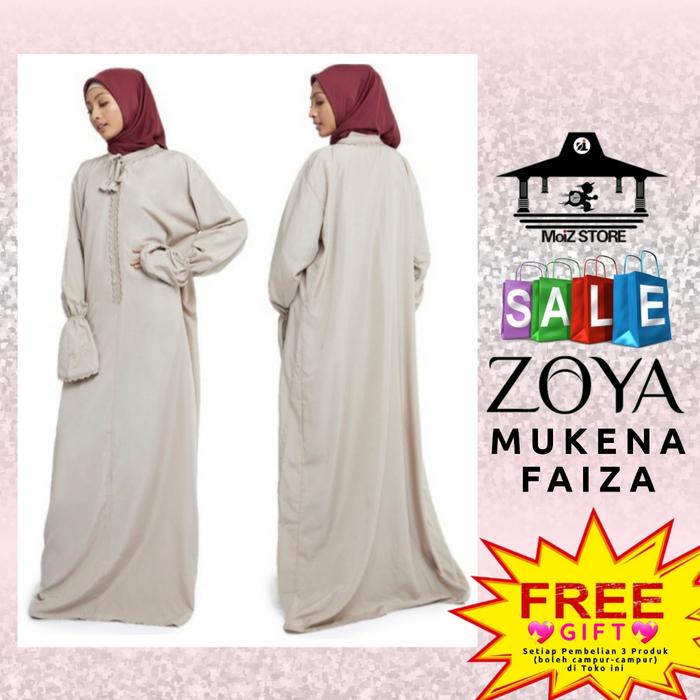 Zoya Mukena Travel Traveling Travelling Promo Asli Faiza Original Zoya