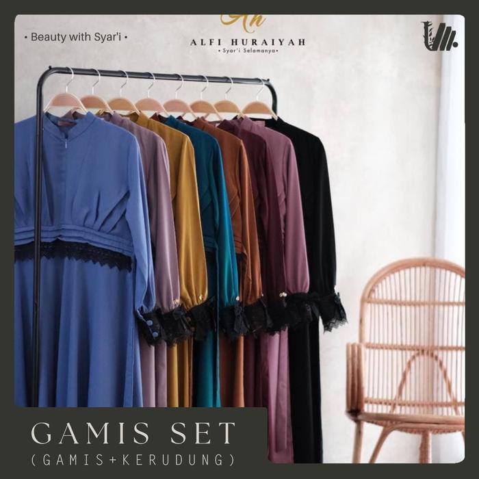 GAMIS SET DAHLIA by ALFI HURAIYAH