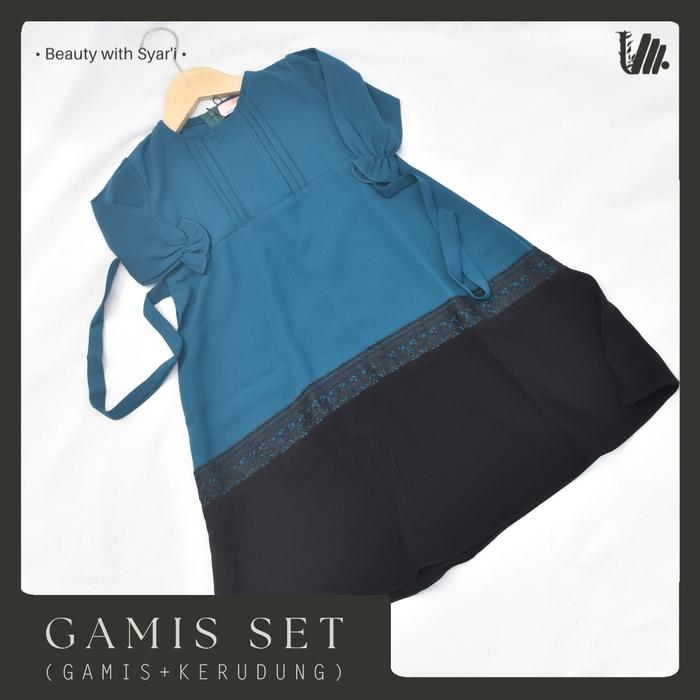 GAMIS SET CAMELIA KIDS by ALFI HURAIYAH