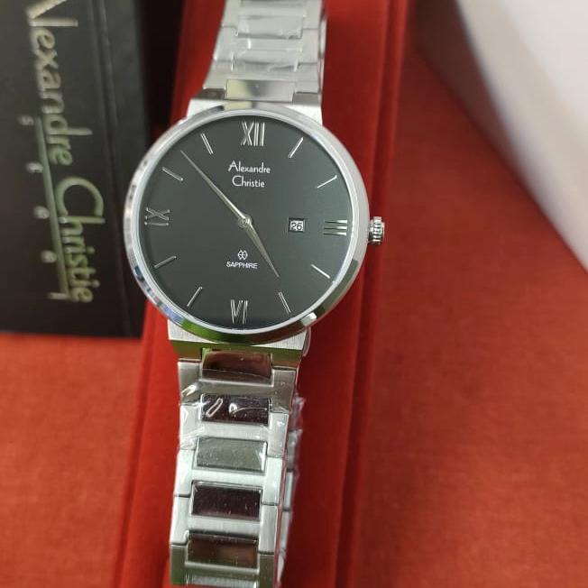 Jam wanita Original Alexandre Christie Ac 8564 LD Stainless Steel