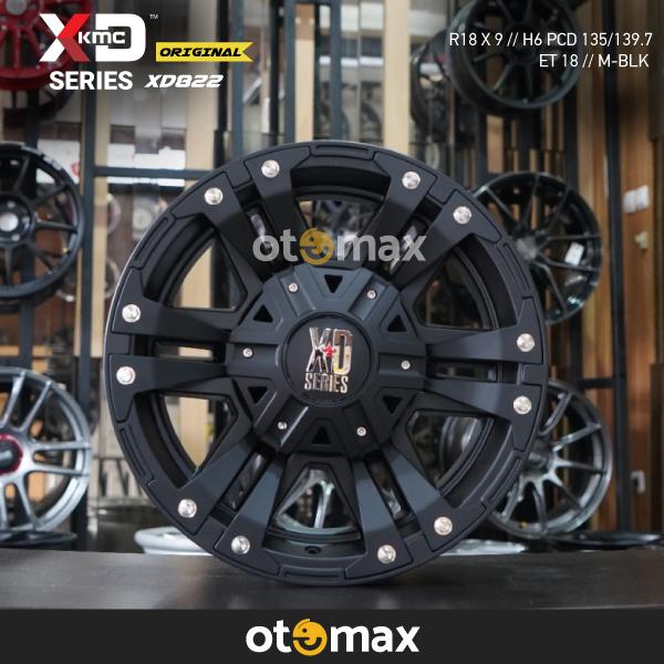 Velg Mobil XD KMC Monster II XD822 Original Ring 18 Matt Black