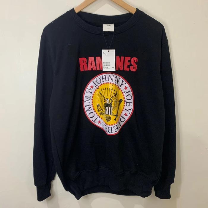 Crewneck HnM Ramones Tomy Johny Original Full Tag