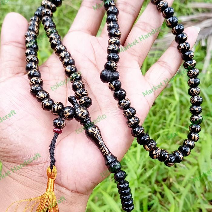 Tasbih ukir asmaul husna tasbih kayu bertuah tasbih asmaul husna