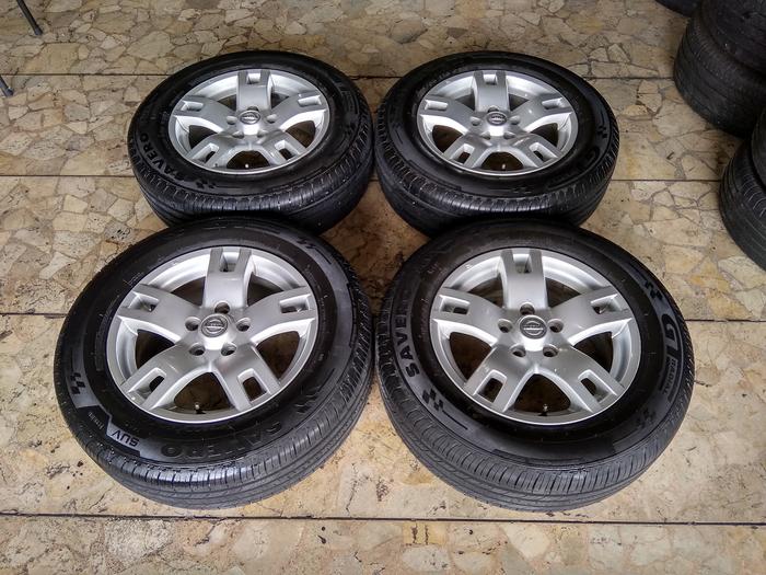 Velg Mobil Ori Bekas XTrail Ring 16x6,5 pcd 5x114 (4pcs) Kuda Taruna