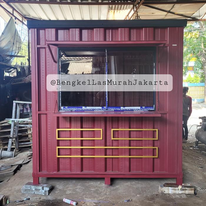Booth container portable 2x2x2