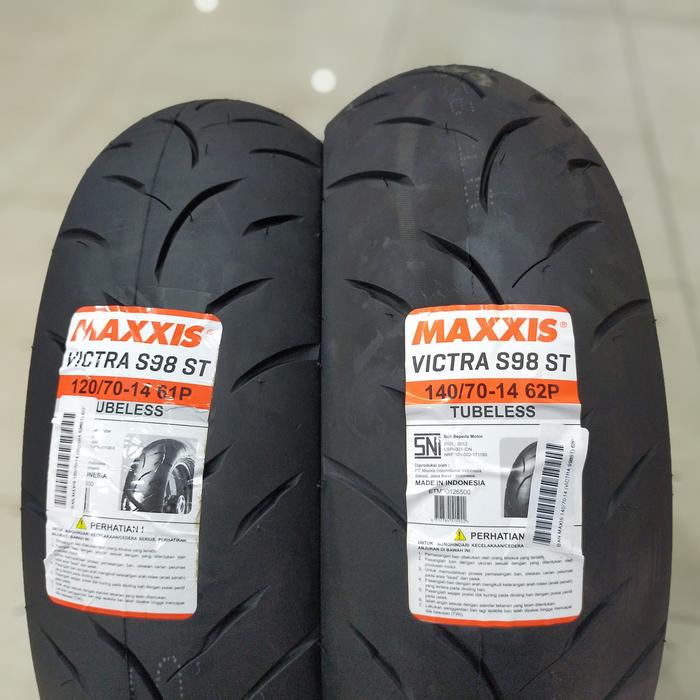 Ban Maxxis Victra Aerox 155 Depan Belakang 120/70-14 & 140/70-14