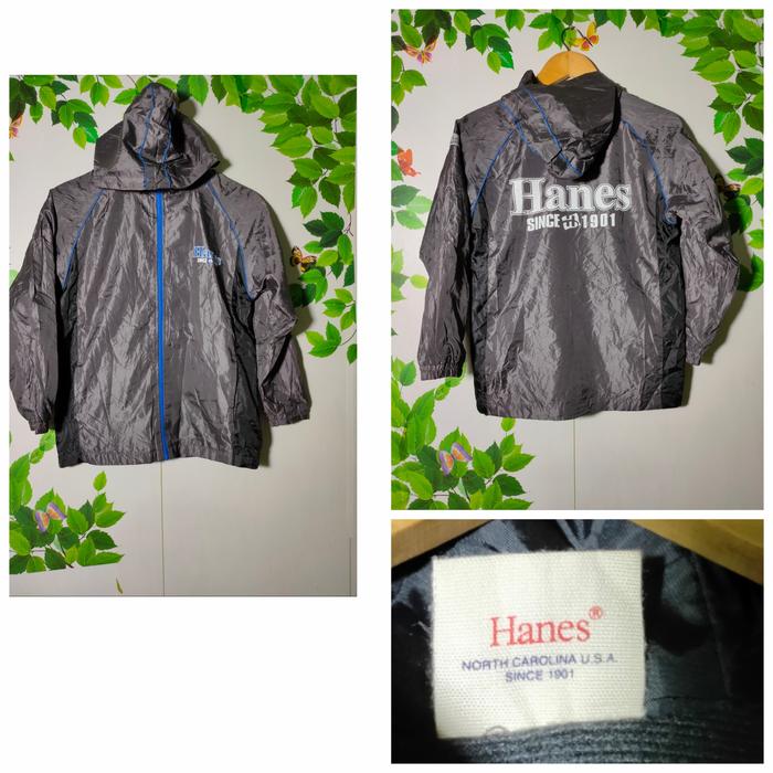 preloved jaket pria hanes