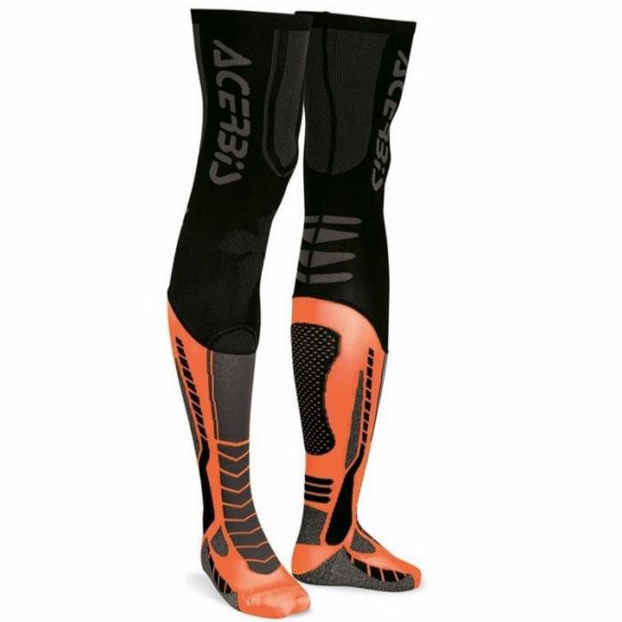 KAOS KAKI ACERBIS SOCK X-LEG PRO BLACK ORANGE