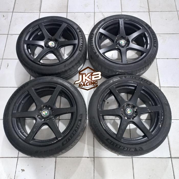 VELG SECOND TYPE GTR RING 17+ BAN MICHELIN BUAT AVANZA AVEO XENIA