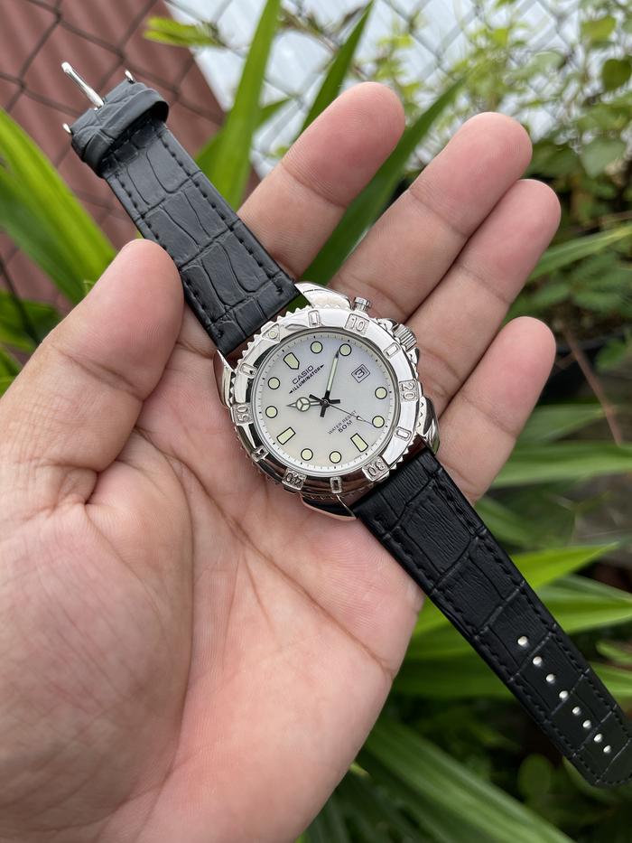 Jam Tangan Pria Casio illuminator MTH 3014 Quartz 50m Original