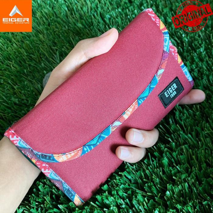 EIGER DOMPET FLECKEN LONG WALLET WS - 6601 | DOMPET WANITA ORI EIGER