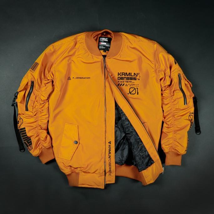 KREMLIN BOMBER JACKET - GENESIS | MUSTARD