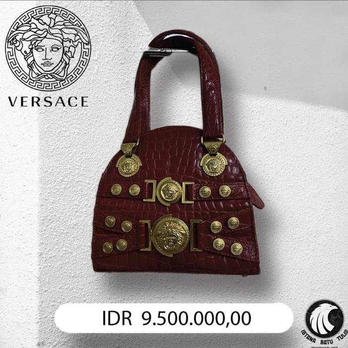 Tas Wanita Versace Tribute Medallion Bag Original