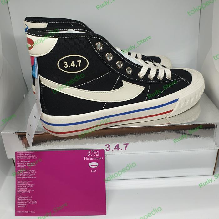 Sepatu Compass X Unkl 347 Hi High Decon Artikel 11 Size 39 Bnib