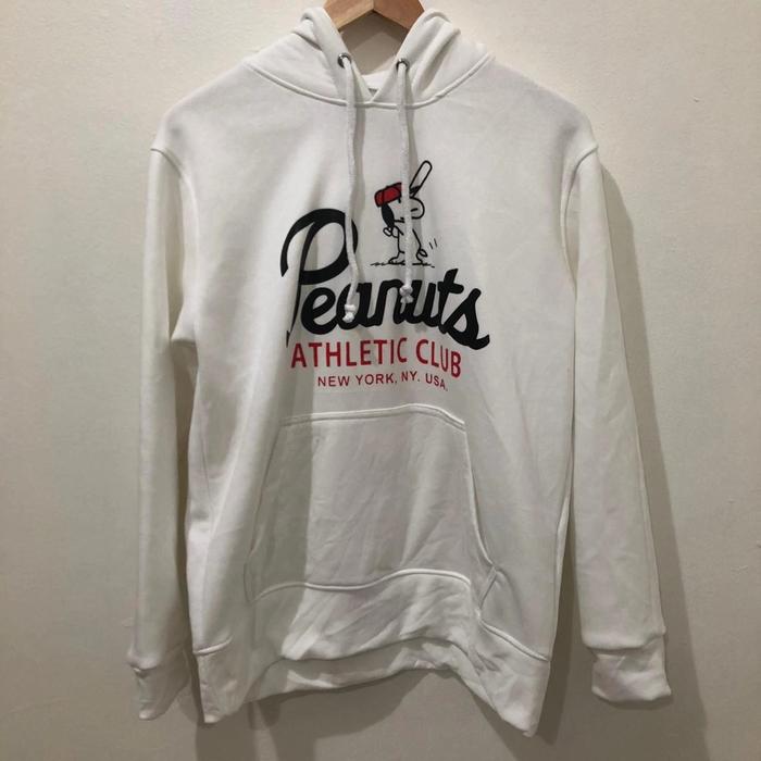 Hoodie HnM Peanuts White Original Fullset FullTag Free Plastik HnM
