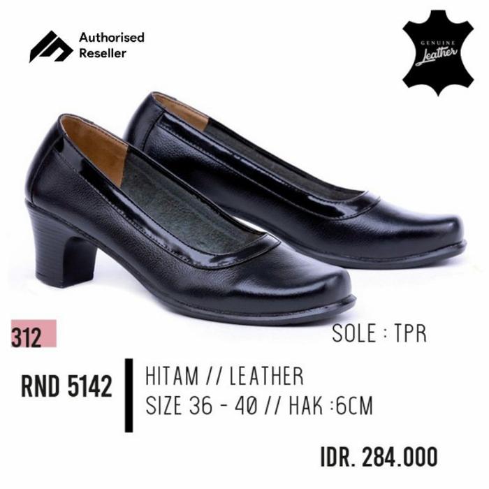 Sepatu Formal Wanita Garsel RND 5142 - Pantofel Wanita