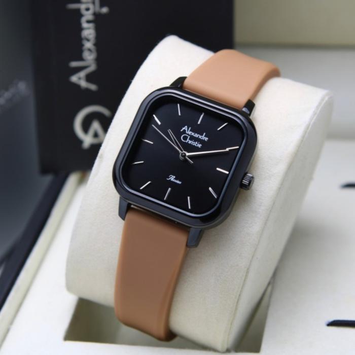 ALEXANDRE CHRISTIE AC 2964 BLACK BROWN AC2964 WANITA ORIGINAL