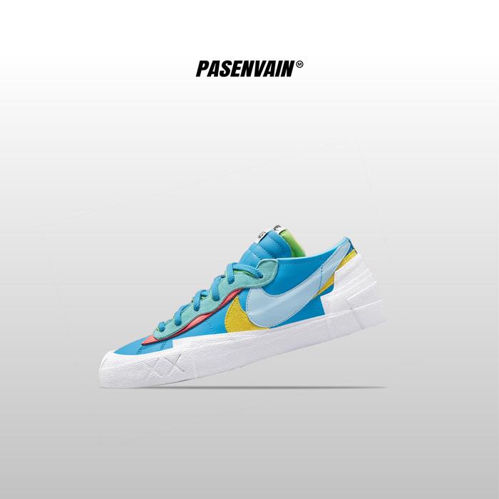 Nike Blazer x Sacai Low Neptune Blue 100% Original
