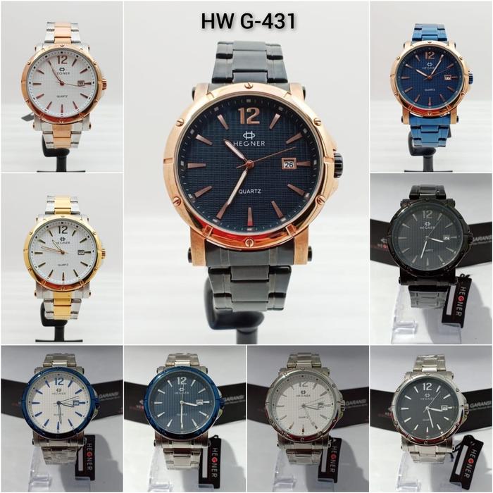 HEGNER HW G-431 JAM TANGAN PRIA ORIGINAL GARANSI RESMI