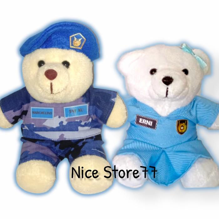 Boneka Couple TNI / Polri / Persit / PIA / Jalasenastri / Bhayangkari