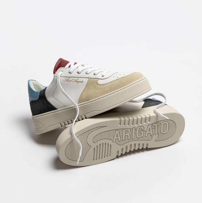 Axel Arigato Orbit Patch Sneaker “White/Blue”