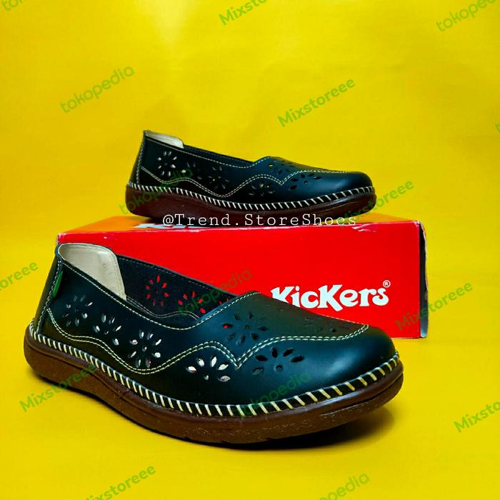Sepatu Wanita Kickers Slip on - Sepatu Wanita Kickers Panses
