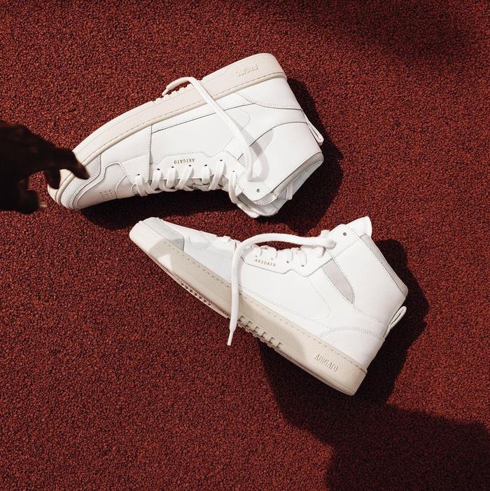 Axel Arigato Ace Hi Sneaker “White/Grey”