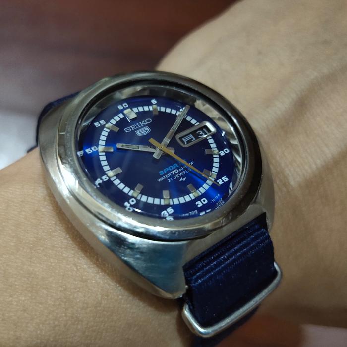 Jam Seiko 5 Sports Jadul Vintage Japan