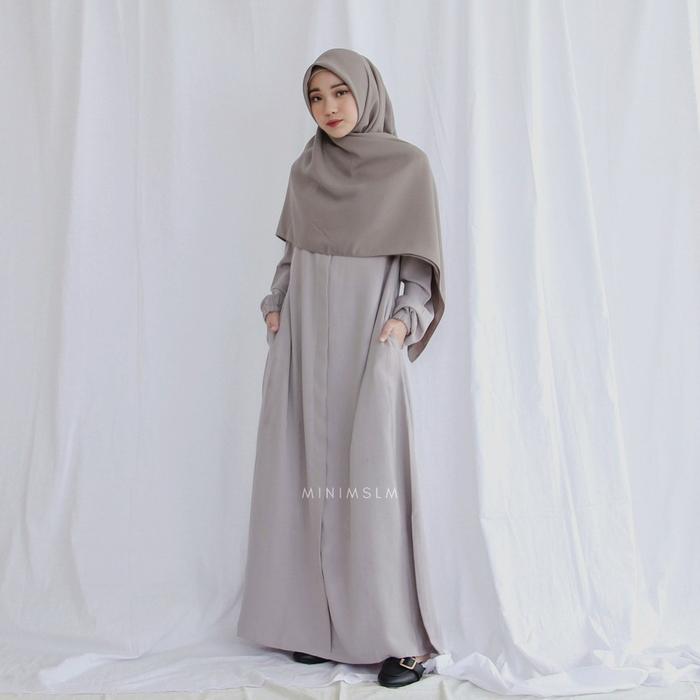 Flat Dress (Gamis Daily) | MINIMSLM