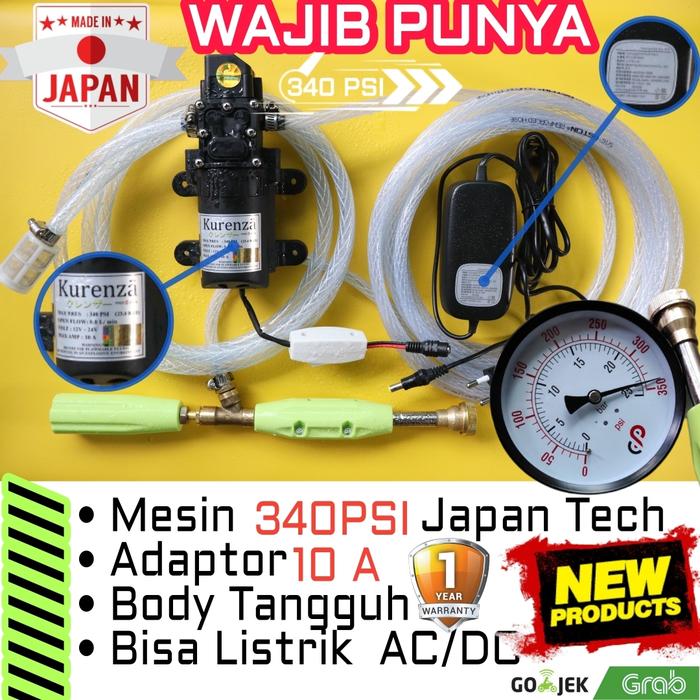 Jet Cleaner High Hressure Alat Cuci AC Motor Mobil Portable Steam