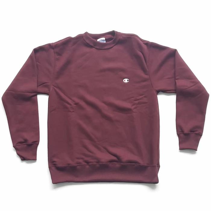 Crewneck Champion Basic Maroon Original