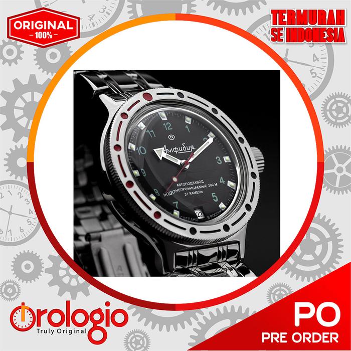 Jam Tangan VOSTOK automatic mechanical AMPHIBIA 2416/420260