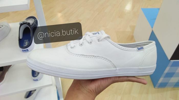 keds champion canvas white