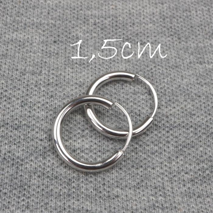 Anting Ring putih Xuping
