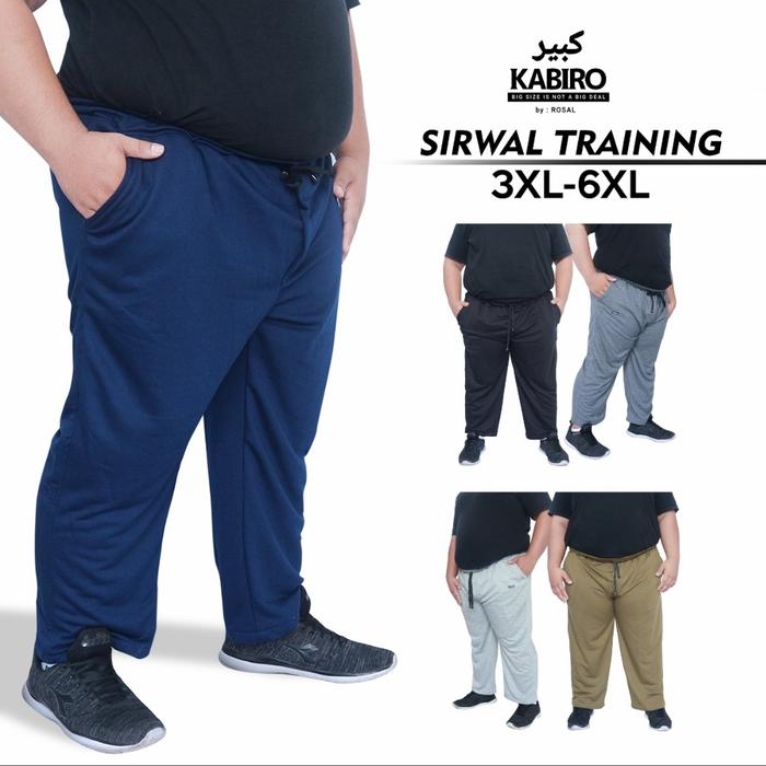 Celana Sirwal Jumbo Kabiro Training Rosal Rogba BigSize