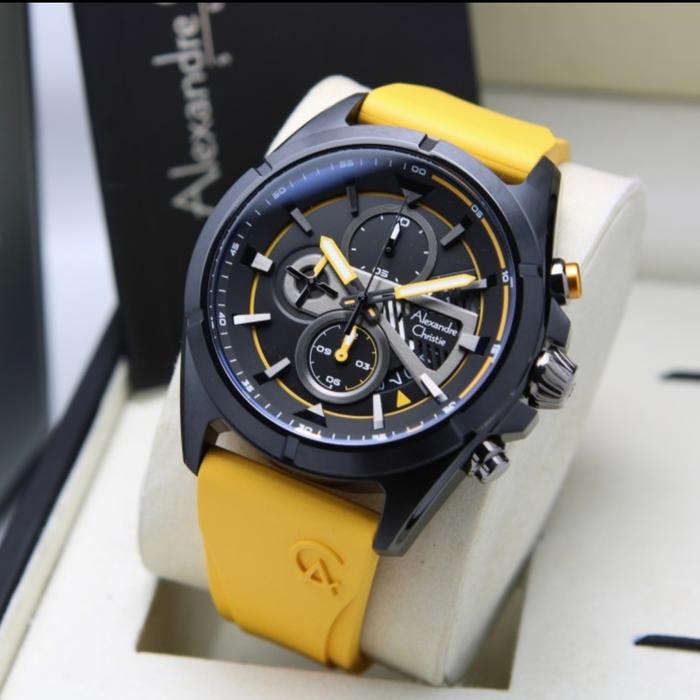 ALEXANDRE CHRISTIE AC 6592 BLACK YELLOW AC6592 PRIA ORIGINAL
